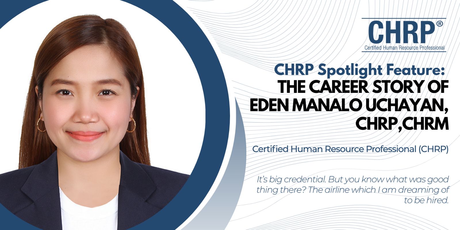 Career Story of EDEN MANALO UCHAYAN