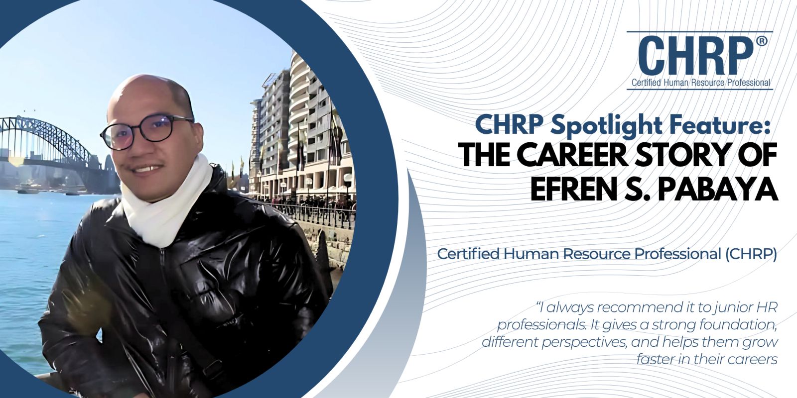 The Career Story of Efren S. Pabaya
