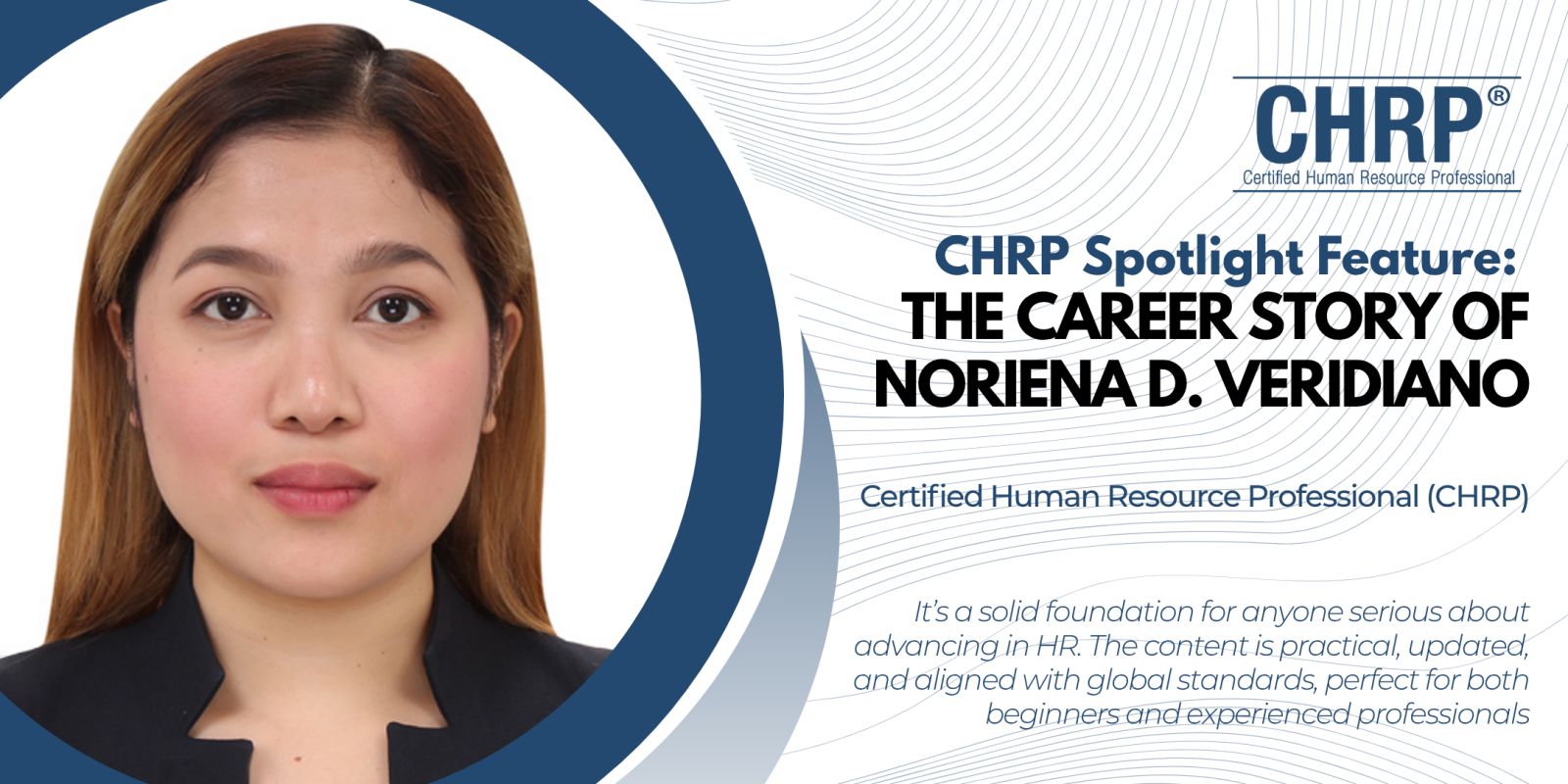The Career Story of NORIENA VERIDIANO
